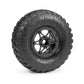 SCX10 TRX4 1.9 Inch RC Crawler Carbon Fiber Wheels Rims, 4PCS Beadlock Wheels Carbon Fiber Wheel Rimsfor 1/10 RC Crawler Cheater