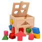 Calandis Montessori Shape Sorter Toys Geometric Shape Toy For Girls Toddlers Children | Toys For Baby