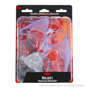 D&D Nolzur'S Marvelous Miniatures: Young Emerald Dragon