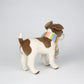 Cu-Mate 12'' Realistic Jack Russell Terrier Plush - White & Brown Standing Puppy Dog Stuffed Animal Gift