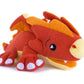 Soapsox Kids Exfoliating Bath Scrub (Scorch The Dragon) - Soft Animal Toy Wash Cloth Sponge With Soap Pocket Insert - Fun Loofah Characters For Babies, Kids And Children