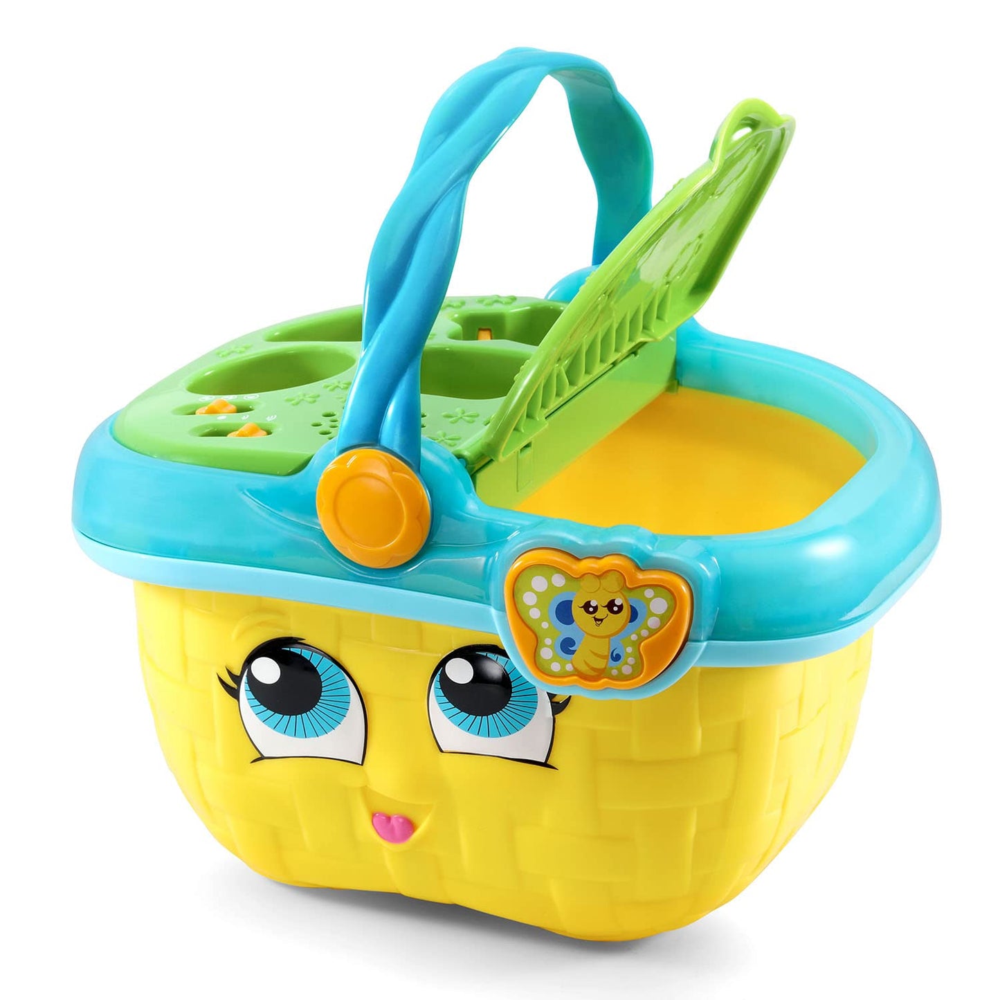 Leapfrog Shapes And Sharing Picnic Basket (Frustration Free Packaging), Yellow