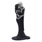 Nemesis Now Eternal Embrace Skeletons Figurine, Hand-Painted Resin Gothic Lovers Statue, Romantic Skeleton Decor, Perfect Gothic Wedding Cake Topper, 24Cm