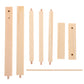 Kisangel 1Pc Doll Clothes Rack Miniature Garment Rack Doll Clothes Accessories For Dollhouse Supplies (20Cm)