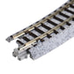 Kato USA Model Train Products Unitrack, 249mm (9 3/4'') Radius 15-Degree Curve Track (4-Piece)