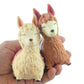 Set of 2 Sand Alpaca Llama - Sand Filled Squishy - Rubber Chicken Moldable Sensory, Stress, Squeeze Fidget Toy ADHD Special Need