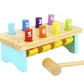 Tooky Toy Wooden Pound Bench