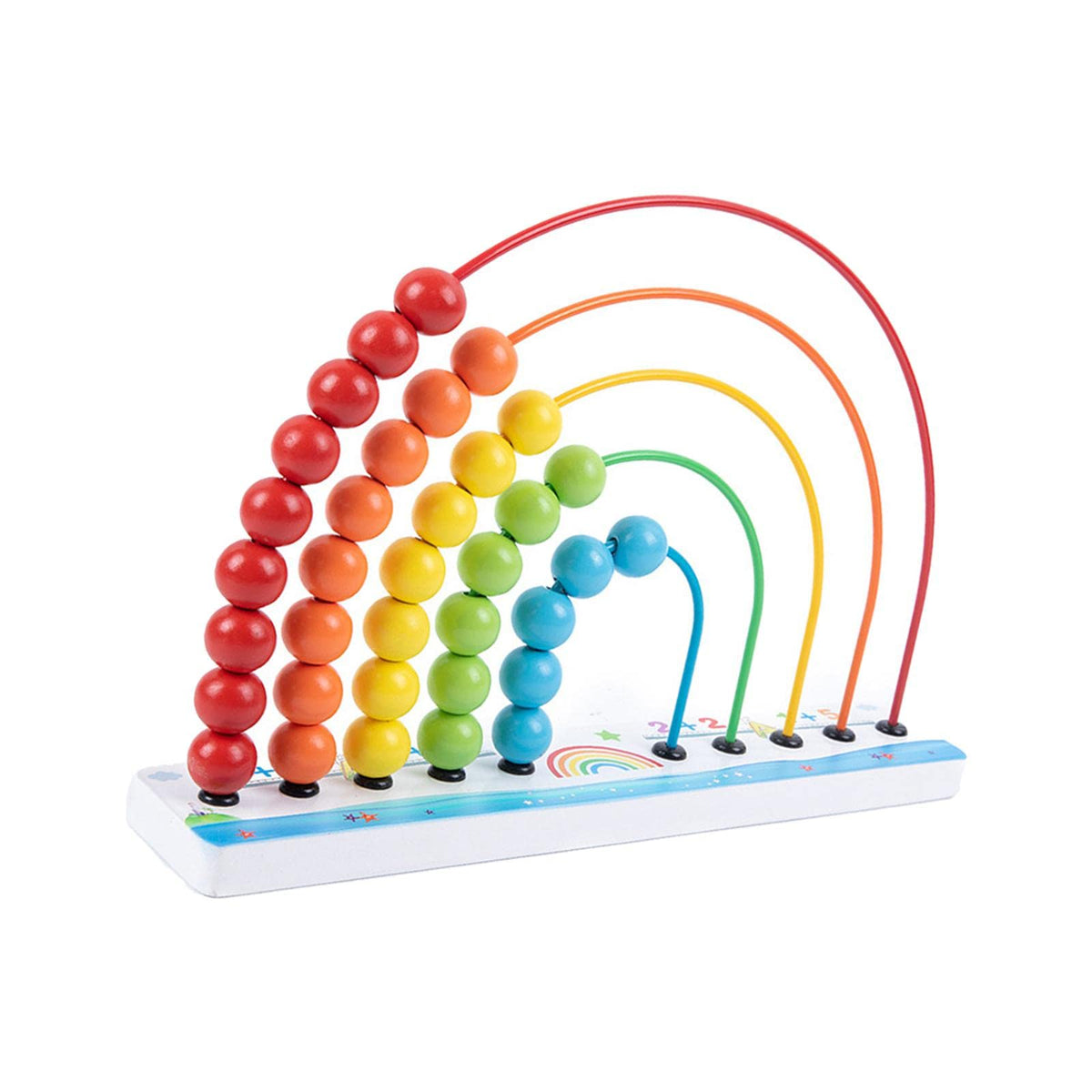 Jazzy Pearls Abacus Toys Early Learning Toy Math Learning Tool For Girls Children GiftsToys & Hobbies  Educational  Mathemati