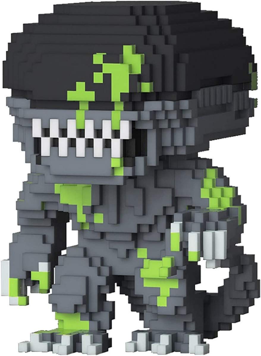 Funko Pop! Horror: 8-Bit Alien (Blood Splattered Version) Vinyl Figure