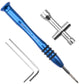 Vgoohobby 357Pcs Universal M2 M2.5 M3 RC Screws Kit Screw Fasteners Gasket Repair Tool Set Compatible with MN D90 D91 MN99S WPL