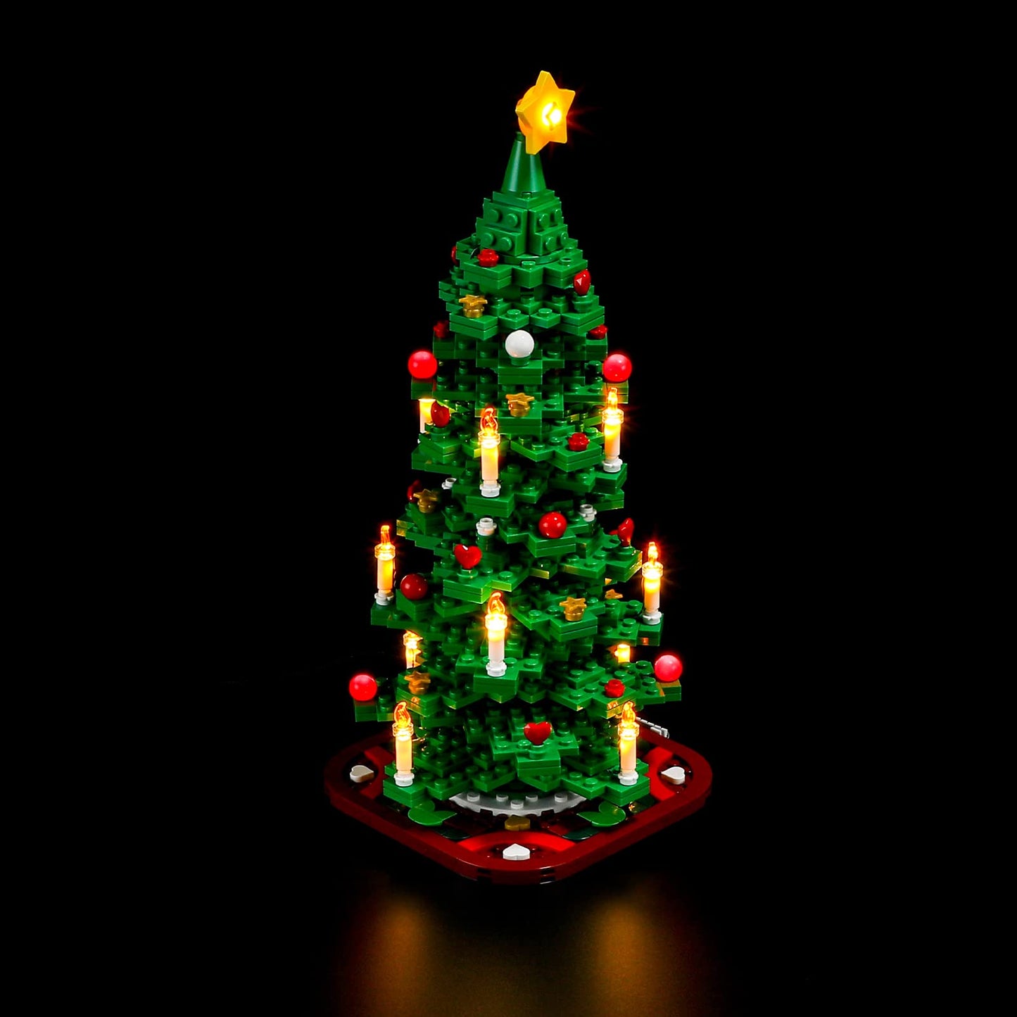 Briksmax Led Lighting Kit For Lego-40573 Christmas Tree - Compatible With Lego Building Blocks Model- Not Include The Lego Set