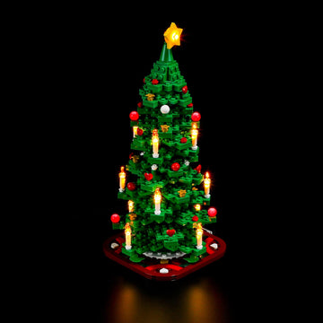 Briksmax Led Lighting Kit For Lego-40573 Christmas Tree - Compatible With Lego Building Blocks Model- Not Include The Lego Set