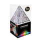 Project Genius Pyraminx Crystal- Limited Edition, 50Th Anniversary Clear Edition Of Pyraminx, Speed Cube, One-Player Games, Twisty Puzzle, Brain Teasers, Multi-Color, Puzzle Cube, Gift For Children