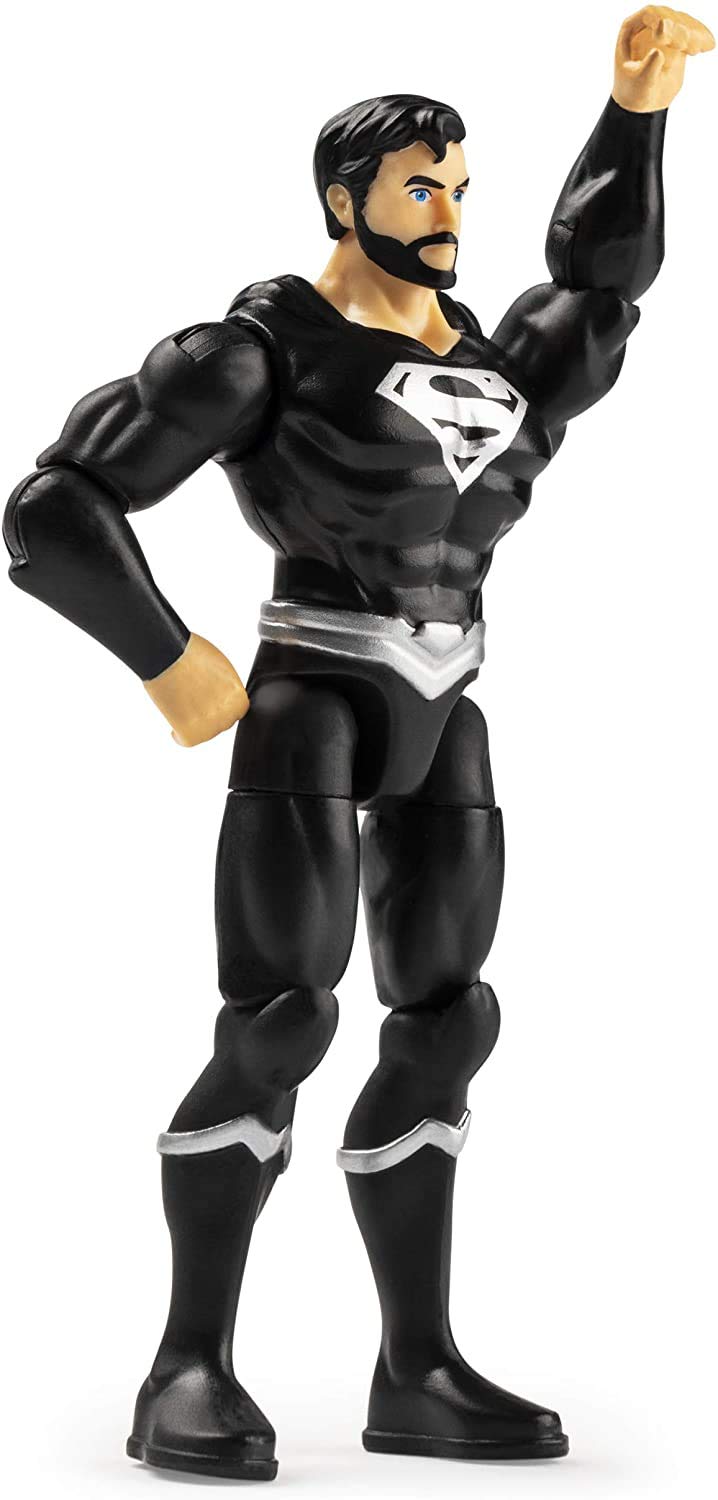 Dc Heroes Unite 4 Inch Action Figure | Superman (Black Suit)