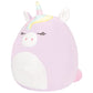 Squishmallows Original 16-Inch Sylvia Purple Unicorn Plush - Soft Collectible Stuffed Toy for Kids, Girls & Boys