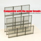 Clear Tranparent Flat Plates Bricks, 24 Pieces And Parts 1X6X5 Classic, Window Bulk Building Blocks Accessories (Transparent) (T