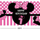 Minnie 1St Birthday Backdrop, Minnie 1St Birthday Banner Party Supplies, Minnie 1St Birthday Decorations, First Birthday Photogr