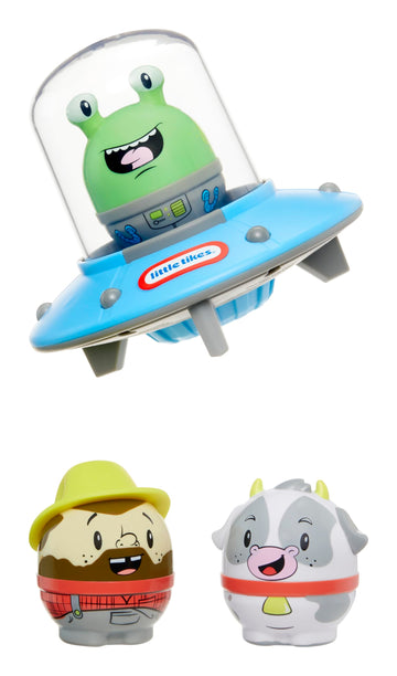 Little Tikes Toddle Tots Far Out Farm, Toddler Playset, Spaceship & 3 Character Figures For Pretend Play, Gift And Toy For Toddl