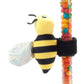 The Petting Zoo Bee Stuffed Animal Plushie Slap Bracelet, Gifts For Kids, Candypalz, Zoologee Honeybee Plush Toy