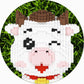 Bdydt Dairy Cattle Micro Building Blocks Set(1983Pcs) Gift For Adults And Kids