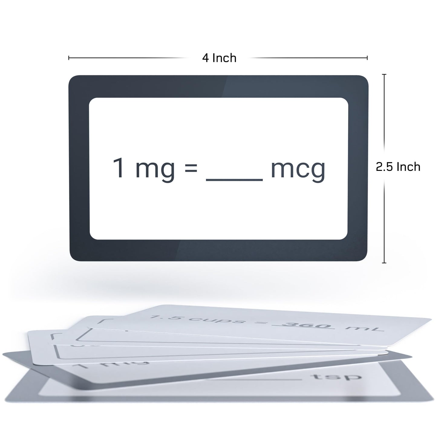 Pharmacology Unit Conversion Flashcards: The Fast and Effective Way to Master Common  Measurements and Crush Your Dosage Calculation Exams - Dose Calc Test Prep for Nursing Students