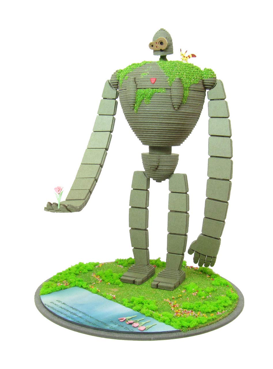 Sankei MK07-20 Miniature Kit Studio Ghibli Series Laputa Robot Soldier 1/30 Scale Paper Craft