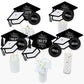 Big Dot Of Happiness Graduation Cheers - 2025 Graduation Party Centerpiece Sticks - Table Toppers - Set Of 15