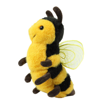 2Pcs Cute Big Soft Plush Realistic Honey Bee Stuffed Animals Toy Doll, 6'' Bumblebee Plushie Toys Best Birthday Christmas Annive
