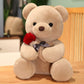 Shafish Cute Plush Teddy Bear Stuffed Animal Teddy Bear Plush Doll Toy Gift For Kids, Party Decoration (Light Brown,23Cm/9In)
