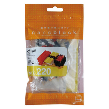Nanoblock - Foods - Sushi, Collection Series Building Kit