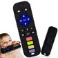 Jkevow Baby Teething Toys, Silicone Teethers Toys For Babies 0-24 Months, Remote Control Shape Baby Teethers Chew Toys, Bpa Free Freezable Relief Molars Gums Pain (Black)