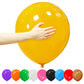 18 Inch Assorted Colors Big Balloon 12 Pack Large Latex Party Balloons Round Helium Balloon For Christmas Wedding Birthday Baby