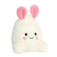 Aurora Adorable Palm Pals Bouncy Bunny Egg Stuffed Animal - Pocket-Sized Play - Collectable Fun - White 5 Inches