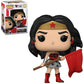 POP DC Heroes: Wonder Woman 80th Anniversary - Red Son Wonder Woman Funko Vinyl Figure (Bundled with Compatible Box Protector Case)