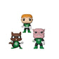 Funko Pop! Heroes Ch'P, Guy Gardner, & Kilowog 3-Pack Green Lantern Exclusive Dc Legion Of Collectors