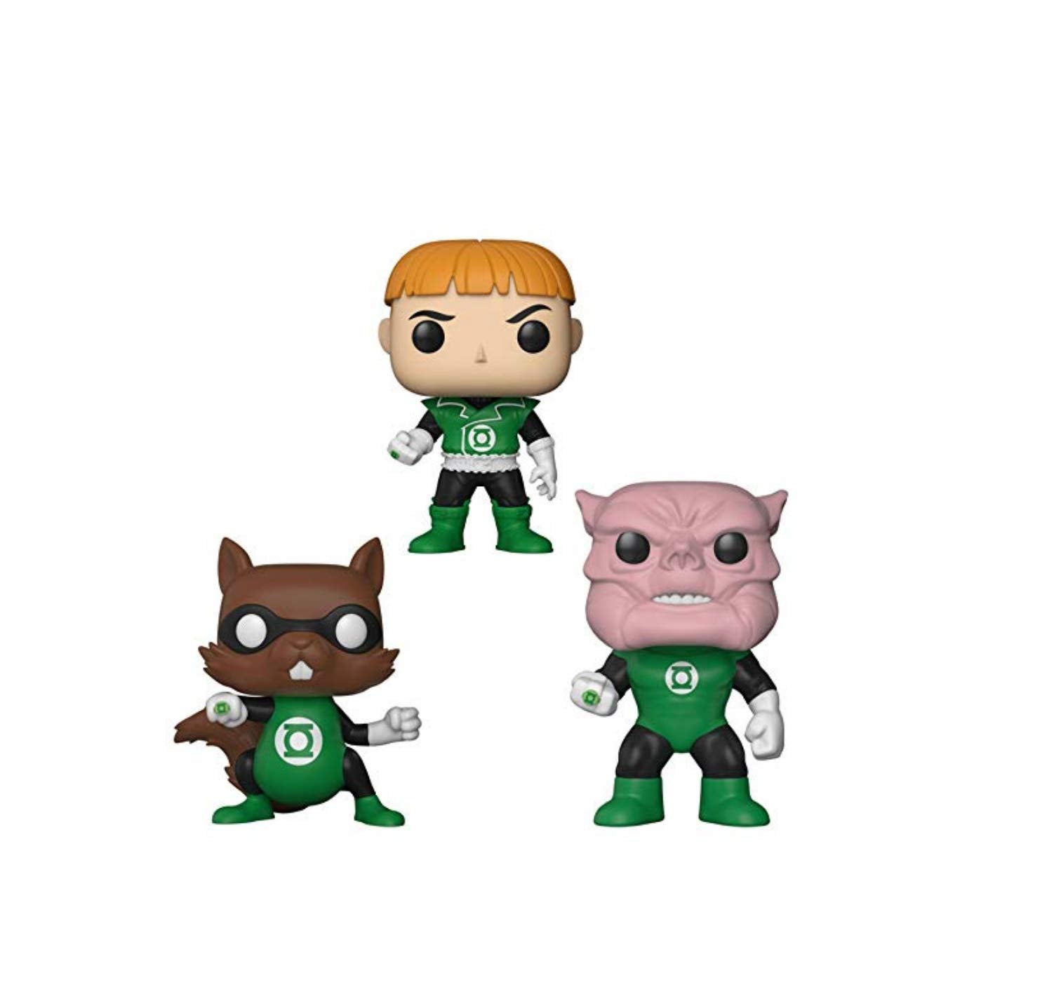 Funko Pop! Heroes Ch'P, Guy Gardner, & Kilowog 3-Pack Green Lantern Exclusive Dc Legion Of Collectors