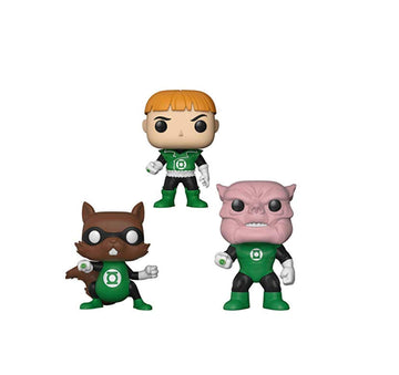 Funko Pop! Heroes Ch'P, Guy Gardner, & Kilowog 3-Pack Green Lantern Exclusive Dc Legion Of Collectors