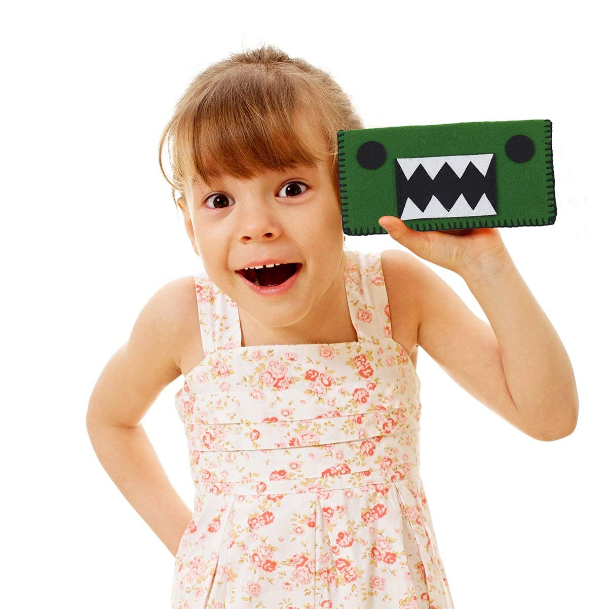 Little Monsters Beginners Sewing Kit - Awesome Gift for Girls & Boys Ages 7 to 13, Best Educational Craft Kit & Toys for Kids