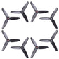 Dji Fpv Drone 5328 Propellers 3-Blades Props Low Noise Quick-Release Upgrade Replacement Accessories (8Pcs - 4Cw 4Ccw, Black)