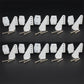 10 Sets Nylon Standard Control Horns W13xL18xH25mm 4 Holes with Screw for RC Airplane Parts KT Model Replacement
