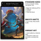 Fantasy North - Grobulus - The Slime King - 100 Smooth Matte Tcg Trading Card Sleeves - Fits Magic Mtg Commander Pokemon And Oth
