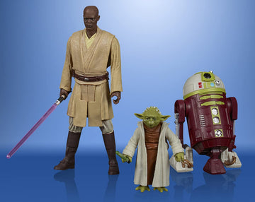 Star Wars Celebrate The Saga Toys Jedi Order Action Figure Set, 3.75-Inch-Scale Collectible Figures 5-Pack, Toys For Kids Ages 4 And Up