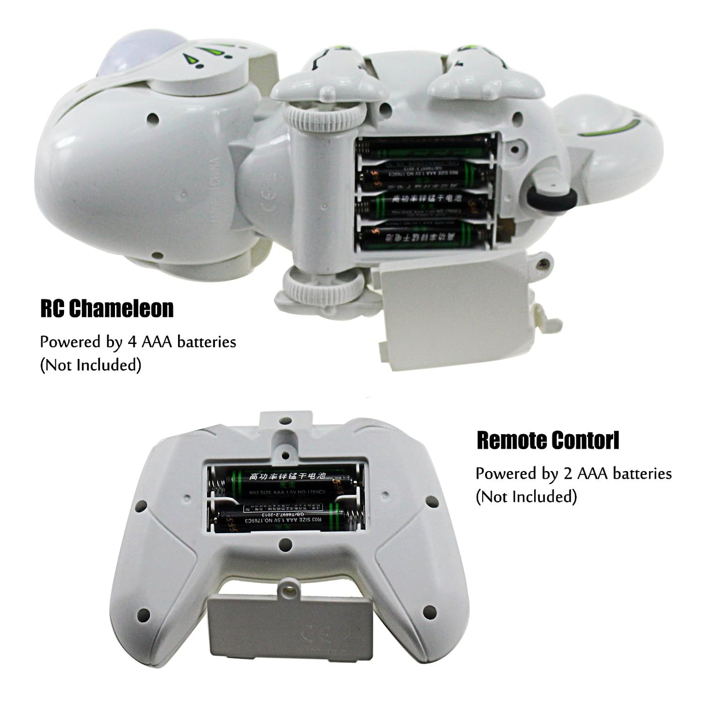 Tipmant RC Chameleon Remote Control Animal Toy Electric Lizard Electronic Pets Car Vehicle Kids Birthday Gifts