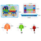 Henmerry Creative Mushroom Nails Mosaic Pegboard Children'S Educational Toys 3D Jigsaw Toys Puzzle Game Building Block Toys (600