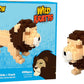 Pix Brix - Wild Kratts Toy Pixel Art Kit - Lion, 498 Pieces - Patented Slide + Stack Pixel Puzzle Building Bricks, Build & Colle