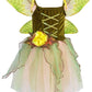 Petitebella Fairy Costume Dress 1-10y (Olive Green, 8-10 Years)