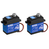 INJORA 7KG 2065 Digital Servo Waterproof High Voltage Sub-Micro Shift Servo for TRX4 TRX6 SCX10 III 1/10 RC Crawler Car,2PCS