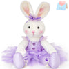Wewill 20 Ballerina Bunny Stuffed Animal Ballet Rabbit Doll Adorable Soft Long Legs Plush Toys Girls Gift On Easter Birthday Chr