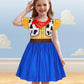 Eledobby Girls Woody Dress Kids Halloween Woody Costume Birthday Party Outfit 5-6Years