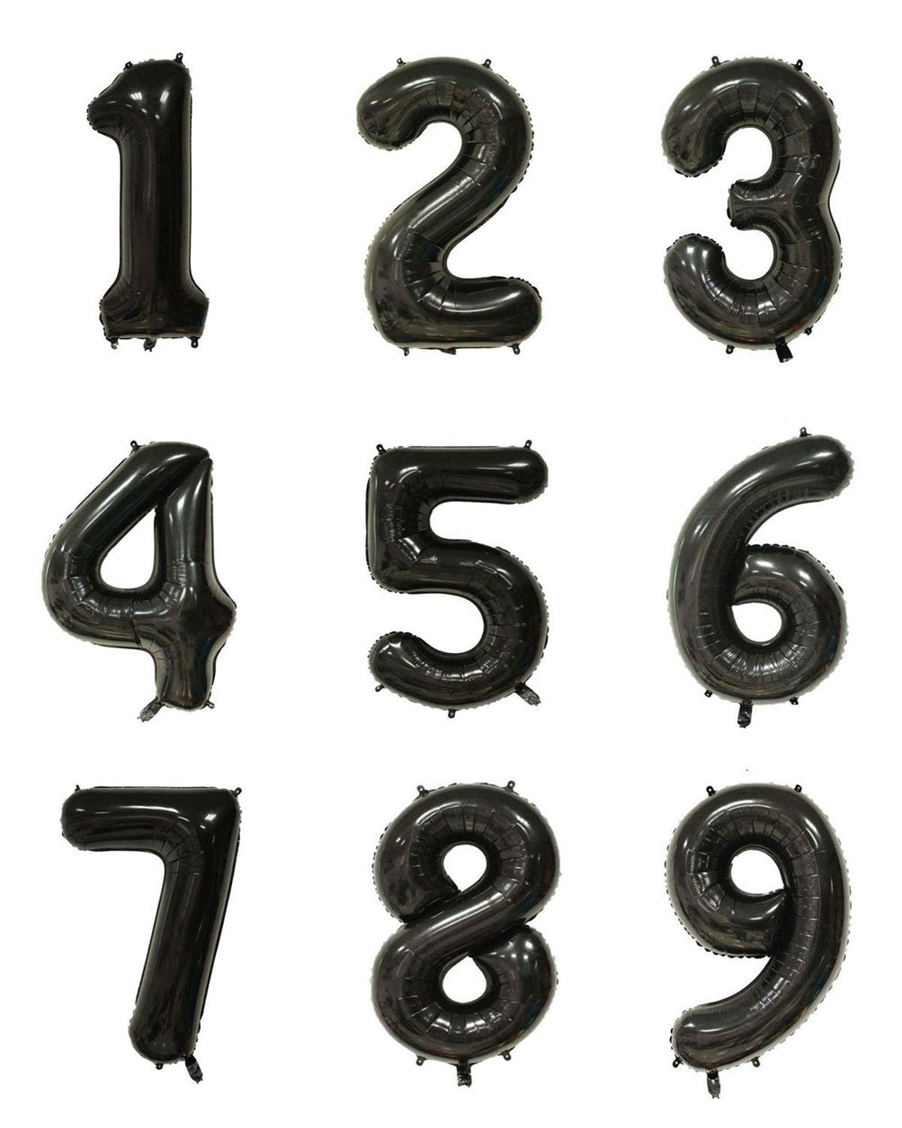 Tellpet Black Number 9 Balloon, 40 Inch